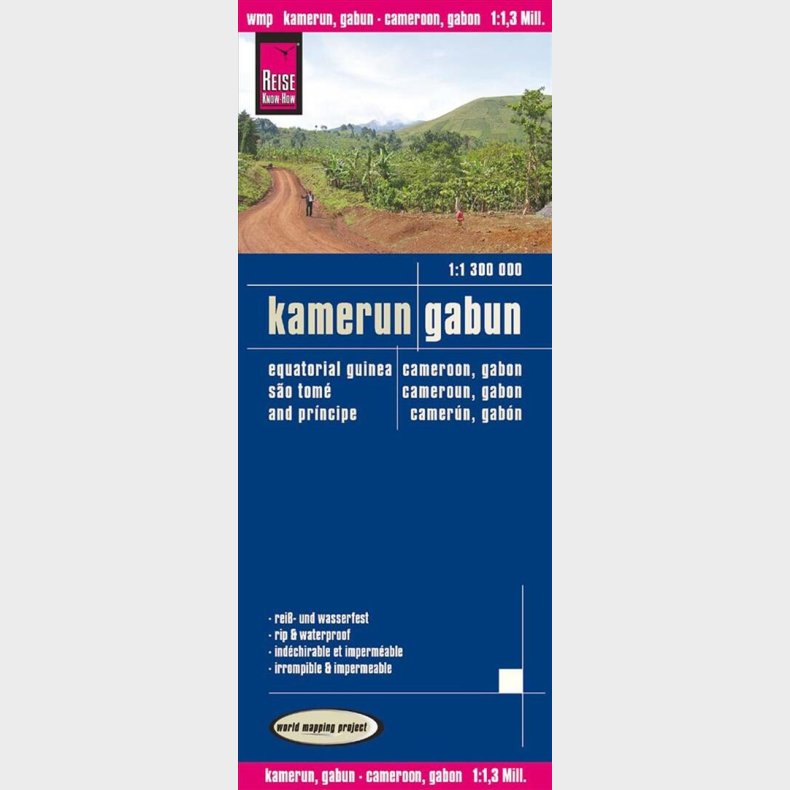 Cameroon, Gabon, Equatorial Guinea, Sao Tome, Principe - Reise Know-how - English book