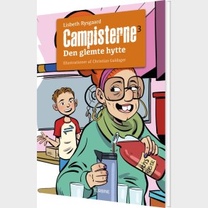 Campisterne - Den Glemte Hytte - Lisbeth Rysgaard - Bog