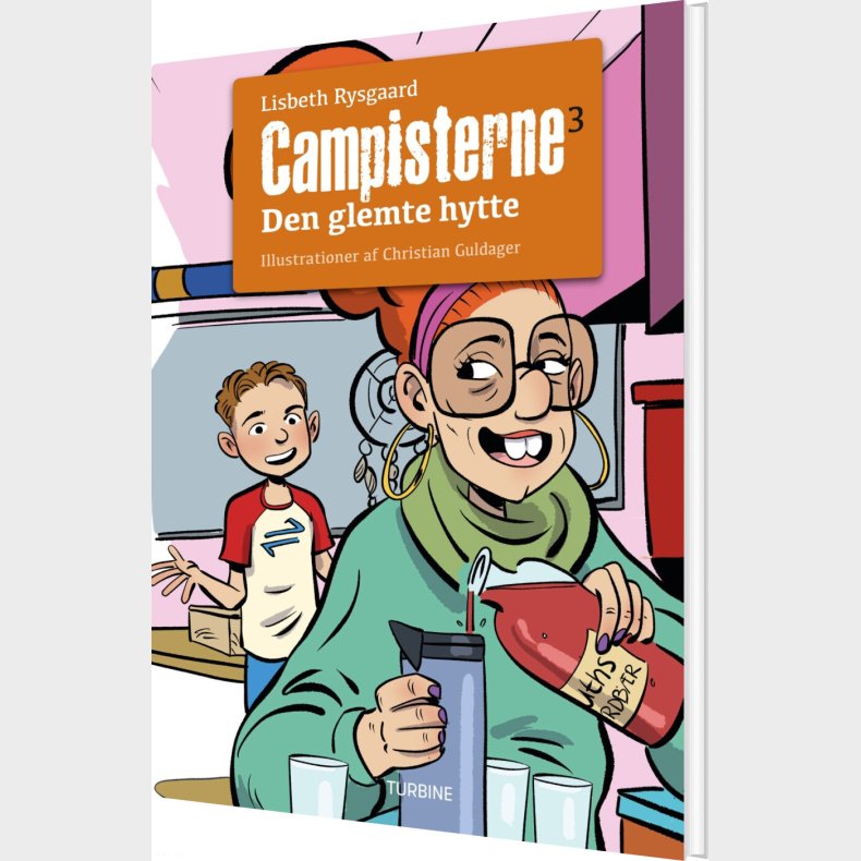 Campisterne - Den Glemte Hytte - Lisbeth Rysgaard - Bog