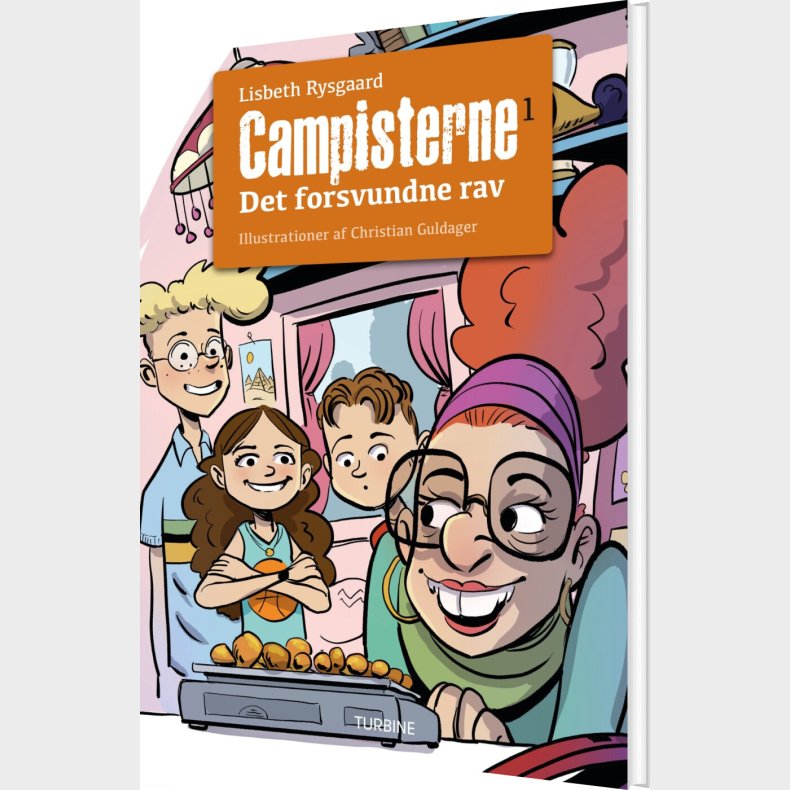 Campisterne - Det Forsvundne Rav - Lisbeth Rysgaard - Bog