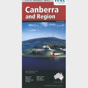 Hema Maps - Canberra & Region - English book