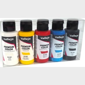 Vallejo - Premium Airbrush Maling S�t - Candy - 5x60 Ml
