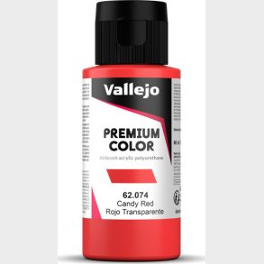 Vallejo - Premium Airbrush Maling - Candy Red 60 Ml