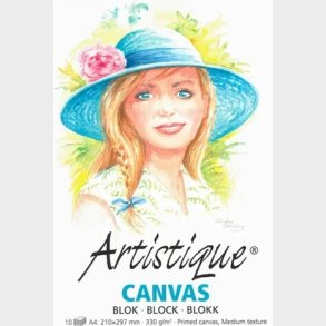 Canvasblok Artistique A4 10 Ark 330 G