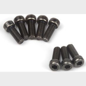 Cap Head Screw M3x8mm (hex/socket/8pcs) - Mv151117 - Maverick Rc