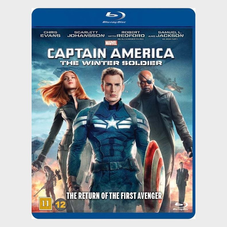 Captain America 2: The Winter Soldier - Blu-Ray