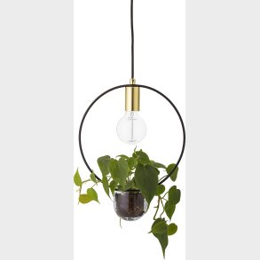 Bloomingville - Caralina Pendel Lampe - Guld - Metal