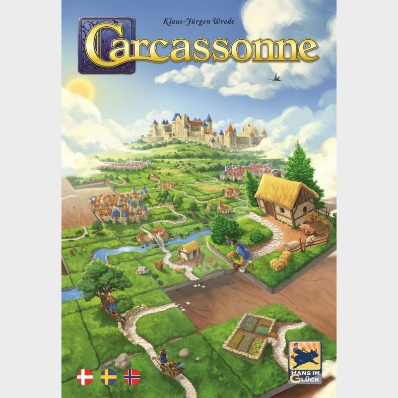 Carcassonne Br�tspil - Nordisk