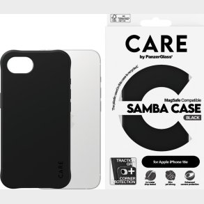 Care By Panzerglass - Case - Black- Iphone 16e
