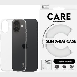 Care By Panzerglass - Iphone 16 Plus - Cover - Gennemsigtig