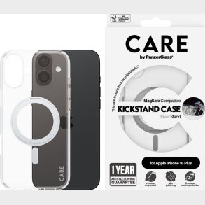 Care By Panzerglass - Iphone 16 Plus - Cover - Gennemsigtig Slv