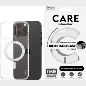 Care By Panzerglass - Iphone 16 Pro Max - Cover - Gennemsigtig Slv