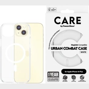 Care By Panzerglass - Iphone 15 Plus - Cover - Gennemsigtig Hvid
