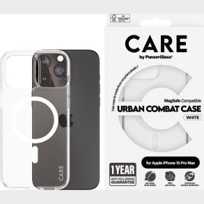 Care By Panzerglass - Iphone 15 Pro Max - Cover - Gennemsigtig Hvid
