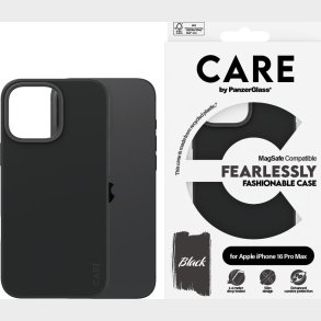 Care By Panzerglass - Iphone 16 Pro Max - Cover - Sort