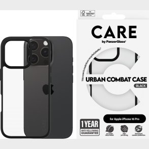 Care By Panzerglass - Iphone 16 Pro Case Urban Combat Black