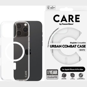 Care By Panzerglass -  Iphone 16 Pro Max Case Urban Combat White Magsafe