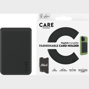 Care By Panzerglass - Iphone - Kortholder - Magsafe - Sort