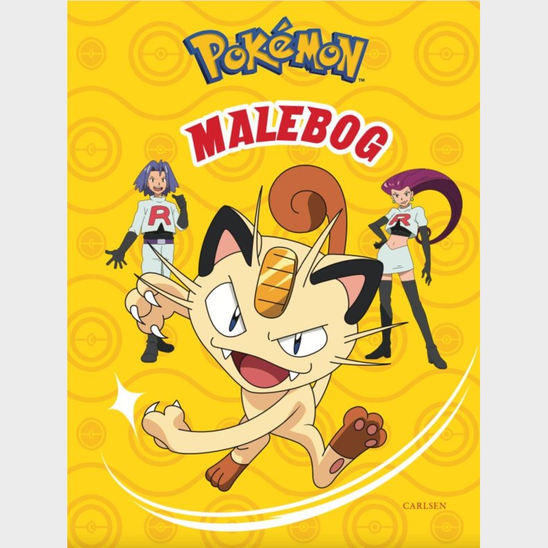 Pokemon Malebog - Carlsen - Bog