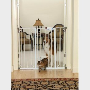 Carlson - Hundegitter - Xtra High Walk-thru - 81x76-112 Cm