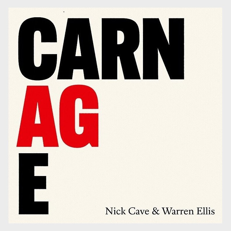 Nick Cave & Warren Ellis - Carnage - Vinyl Lp