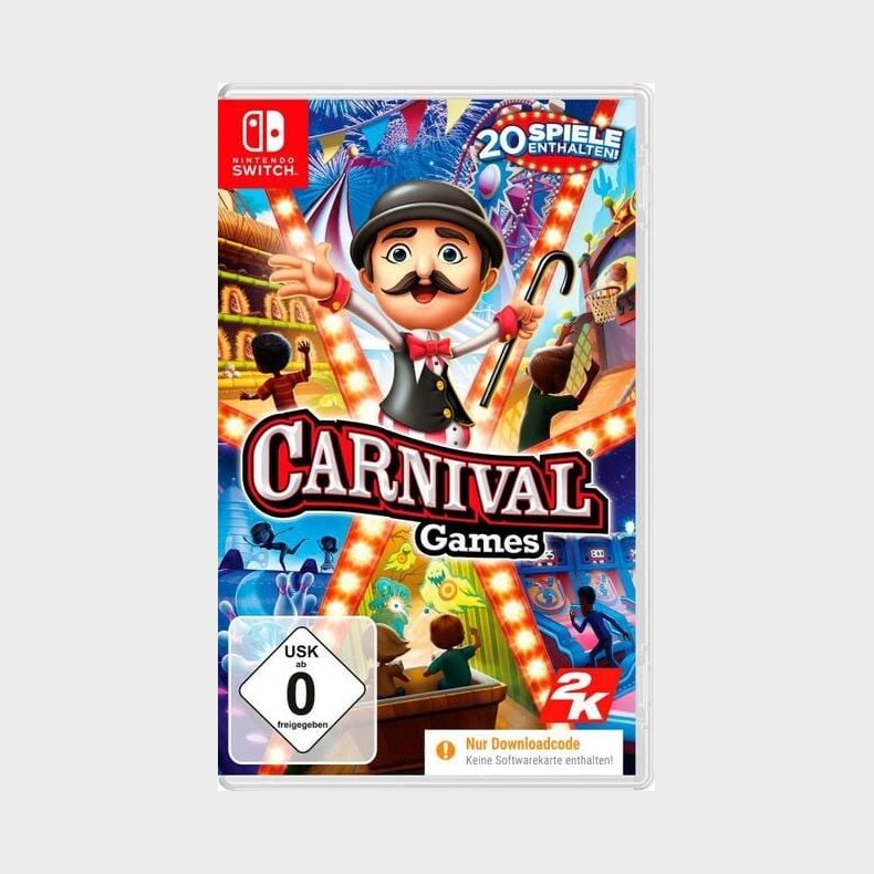 Carnival Games (code In Box) (de/multi In Game) - Nintendo Switch