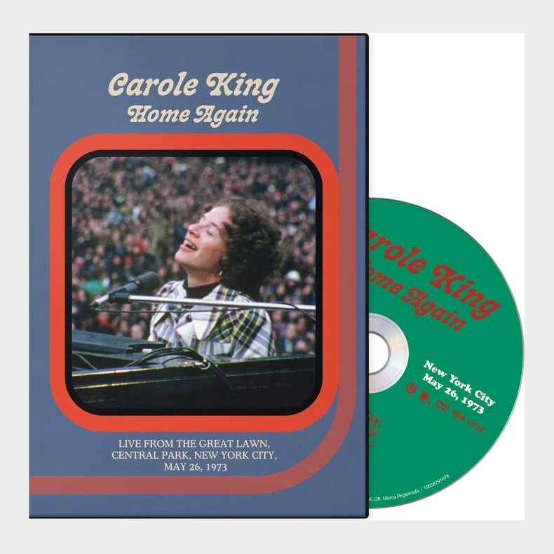 Carole King - Home Again - Live From The Great Lawn, Central Park, May 26, 1973 - DVD - Film