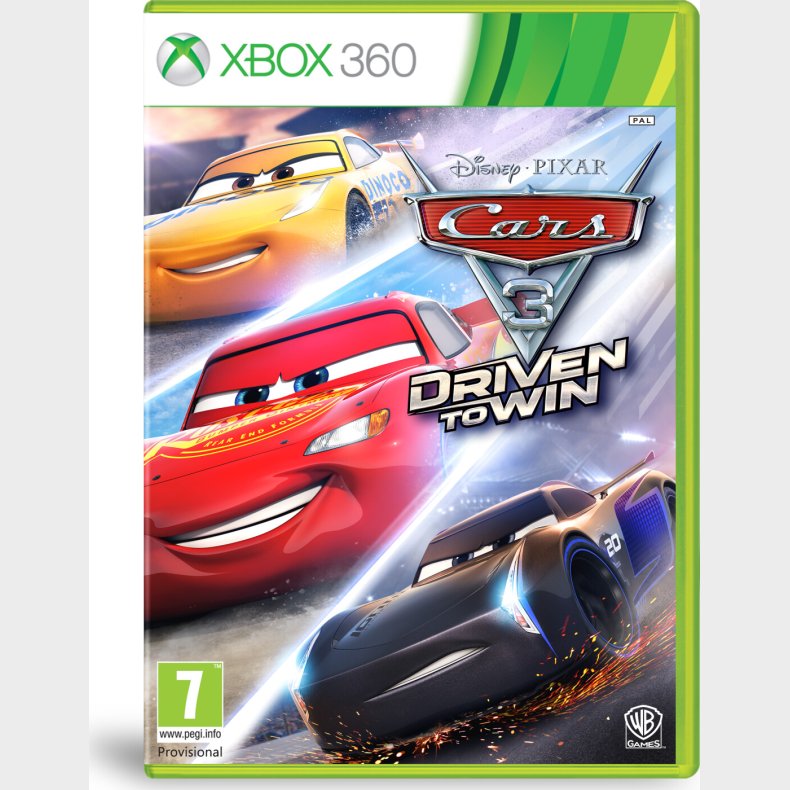 Cars 3: Driven To Win  - Xbox 360