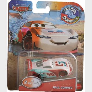 Disney Pixar - Cars - Color Changers - Paul Conrev Bil
