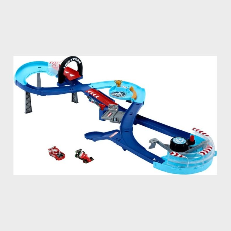 Cars - Grc Super Legest Med Mcqueen Og Francesco