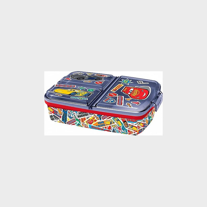 Cars - Madkasse Med Rum - Bpa-fri