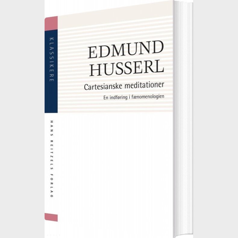 Cartesianske Meditationer - Edmund Husserl - Bog