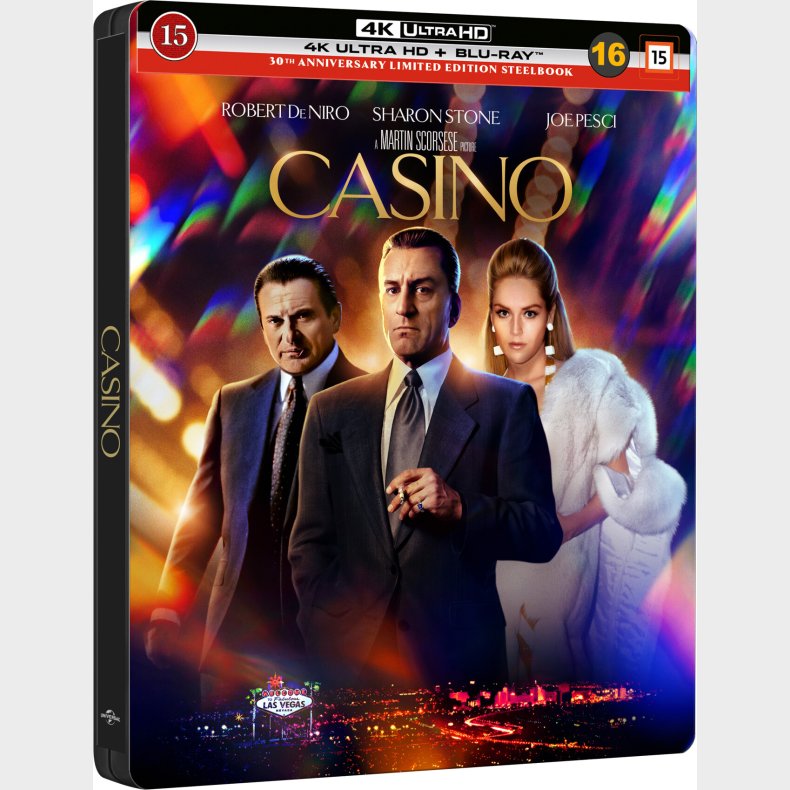 Casino -  Steelbook - 4K Blu-Ray