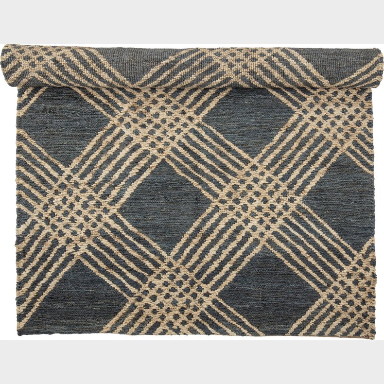 Bloomingville - Cat Tppe - Sort - Jute - 150x245 Cm