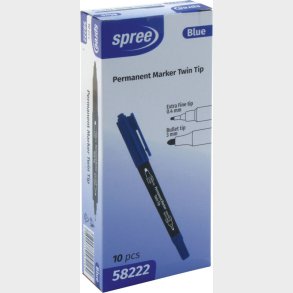 Cd Marker - Dobbelt Bl 3,0 Mm / 0,4 Mm