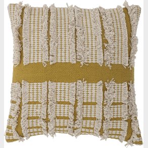 Bloomingville - Cea Pude - Gul - Bomuld - 45x45 Cm