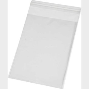 Cellofanposer - H 12,9 Cm - B 9,7 Cm - Tykkelse 25 My - 200 Stk.