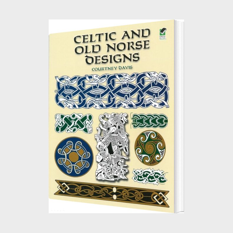 Celtic And Old Norse Designs - Courtney Davis - English Book