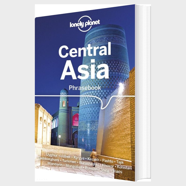 Central Asia Phrasebook & Dictionary - Lonely Planet  - English book