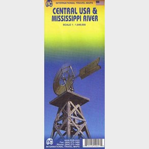 Central Usa & Mississippi River - English book
