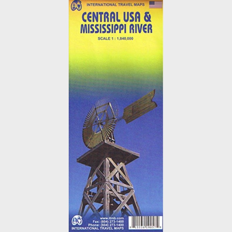 Central Usa & Mississippi River - English book