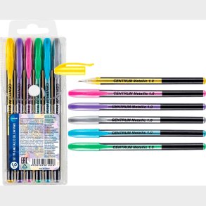 Centrum Metallic Gel Pen 6
