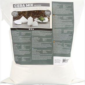 Cera-mix Exclusive Stbemasse - Hvid - 5 Kg