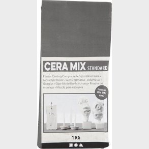 Cera-mix Standard Modelgips - Lys Gr - 1 Kg