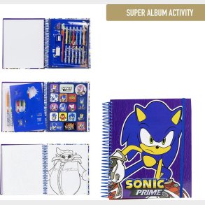 Cerda - Super Farverigt Aktivitetsalbum, Sonic Prime - Bog