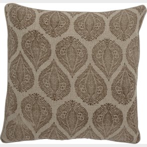 Creative Collection - Cergy Pude - Brun - Bomuld - 50x50 Cm