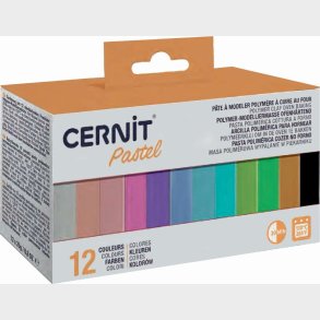 Cernit Gaveske 12x25g, Pastel