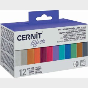 Cernit Gaveske12x25g, Effekter