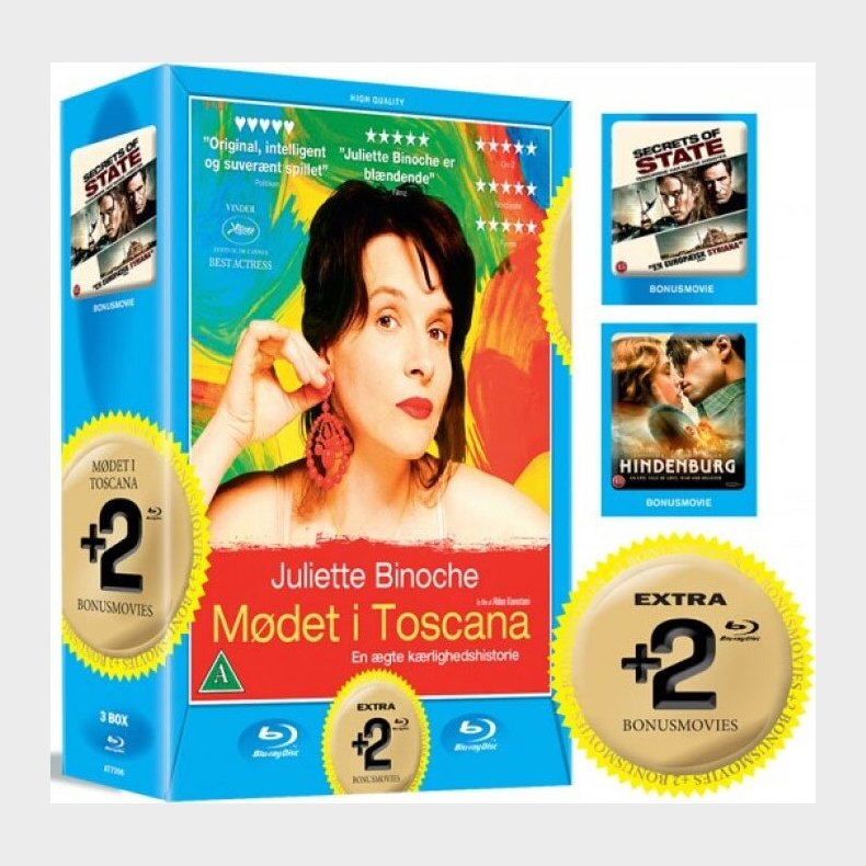 Mdet I Toscana // Hindenburg // Secrets Of State - Blu-Ray