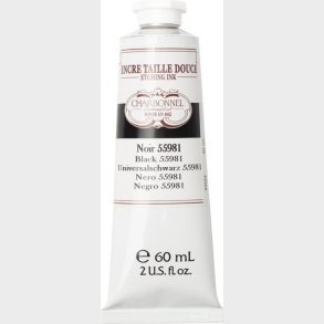 Charbonnel - Etching Ink - Tryksvrte - Sort 60 Ml - 276